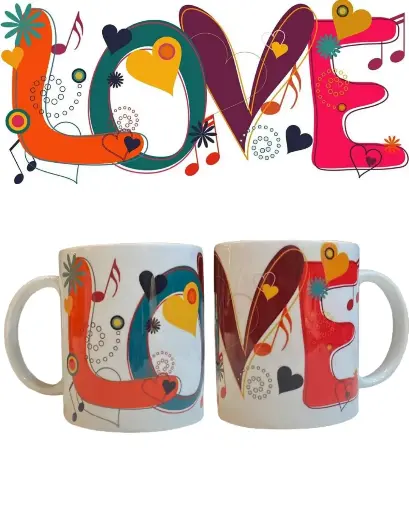 Love  Printed Coffee Mug